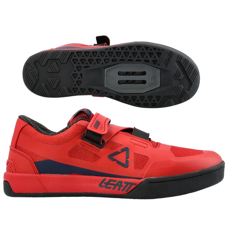 Zapatillas 5.0 Clip rojo chile