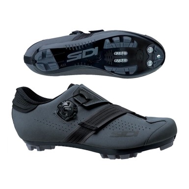 Zapatillas de MTB AERTIS MEGA - Gris/Negro