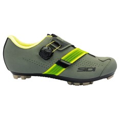 MTB Shoes AERTIS - Military Green/Yellow