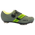 MTB Shoes AERTIS - Military Green/Yellow