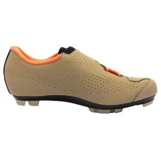 Zapatillas de MTB AERTIS para mujer - Beige/Coral