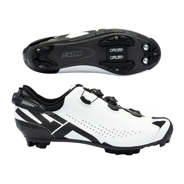 Zapatillas de MTB TIGER 2S SRS - Blanco/Negro