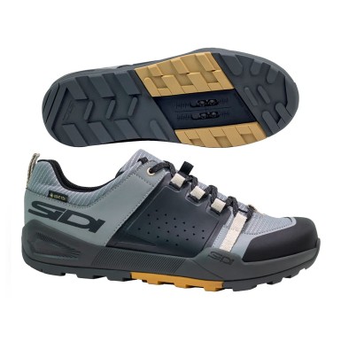 Zapatillas de MTB ATOMUS GTX - Gris/Beige