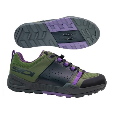 Zapatillas de MTB ATOMUS - Verde militar