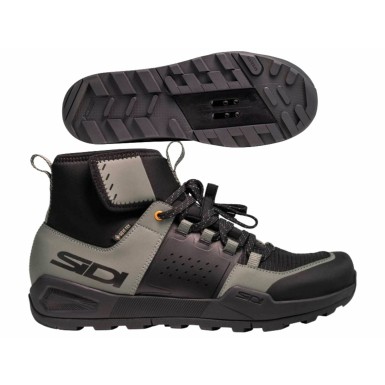 Zapatillas de invierno para MTB ATOMUS MID GTX - Verde/Negro