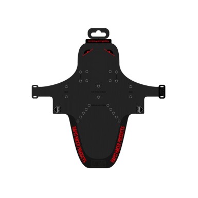 Garde boue Enduroguard (fourche 80 à 120 mm) Rouge -  Garde boue VTT et vélo de route - Purebike - Materiel Velo, Accessoires VT