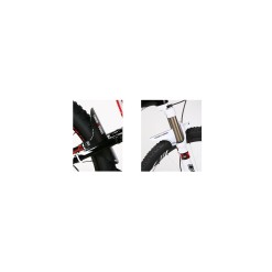 Garde boue Enduroguard (fourche 80 à 120 mm) Rouge