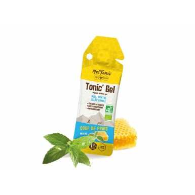 Gel énergétique Tonic'Gel Coup de Frais Bio saveur Miel et Menthe