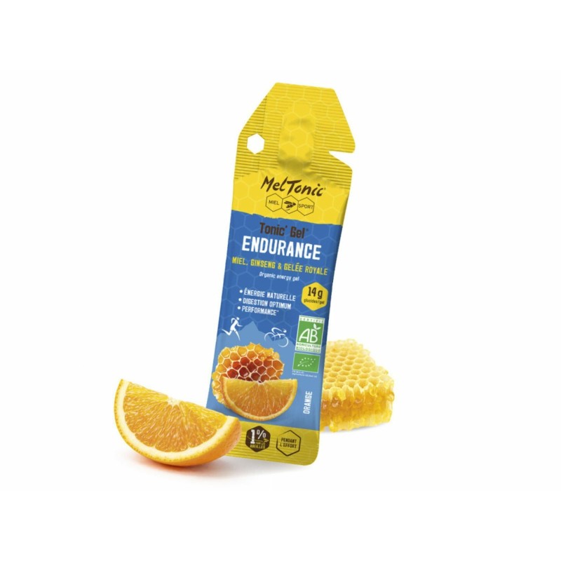 Gel energético Tonic'Gel Endurance Bio sabor miel y naranja