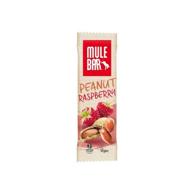Mulebar Barre énergétique Cacahuète, Framboise - Purebike