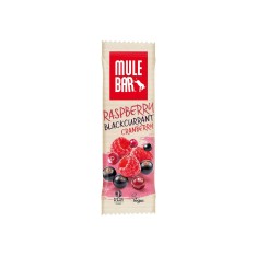Barrita energética de grosella negra, arándanos rojos y frambuesa