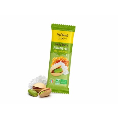 Barrita energética Tonic'Barre Bio sabor pistacho y flor de sal
