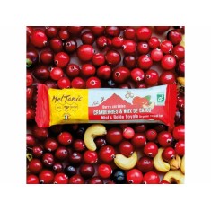 Barre céréales Bio saveur Cranberries et Noix de Cajou