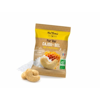 Barrita energética Pur'Bar Bio sabor anacardo y flor de sal