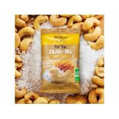 Barre énergétique Pur'Bar Bio saveur Cajou et Fleur de Sel