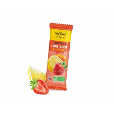 Barrita energética Tonic'Barre Bio sabor fresa y limón