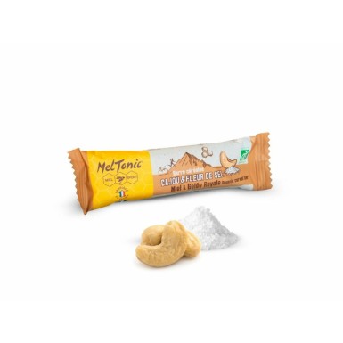 Barrita de cereales Bio sabor anacardo y flor de sal