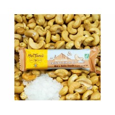 Barre céréales Bio saveur Cajou et Fleur de sel