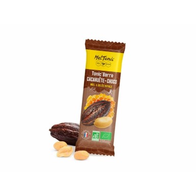 Barrita energética Tonic'Barre Bio sabor cacahuete y chocolate
