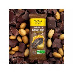 Barre énergétique Tonic'Barre Bio saveur Cacahuète et Choco
