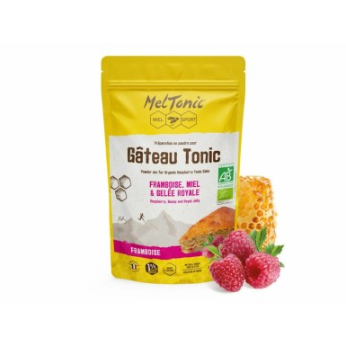 Pastel energético Tonic Bio sabor frambuesa y miel