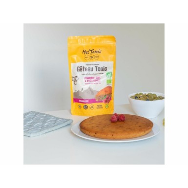 Pastel energético Tonic Bio sabor frambuesa y miel