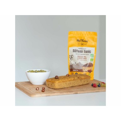 Pastel energético Tonic Bio sabor avellana y miel