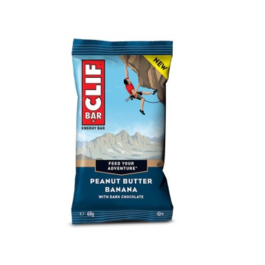 Barrita energética sabor mantequilla de cacahuete y plátano