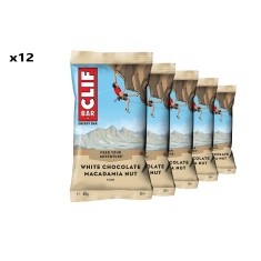 Boite de 12 barres énergétiques goût chocolat blanc
