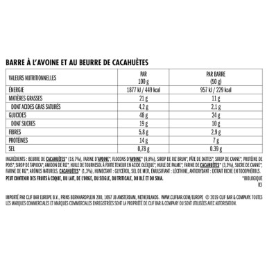 Barrita energética Nut Butter sabor mantequilla de cacahuete