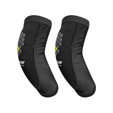 Coudières Mountain Noir / Jaune - Coudières pour cycliste - Equipement pour cycliste - Purebike - Materiel Velo, Accessoires VTT