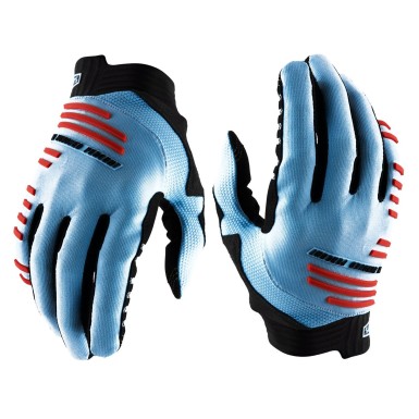 Protection du cycliste 100% Gants R-Core Bleu/Rouge - Taille L