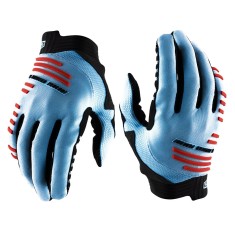 Guantes R-Core Charcoal Blue/Red
