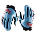 Guantes R-Core Charcoal Blue/Red