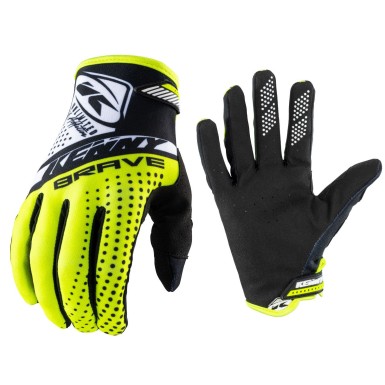 Guantes Brave Amarillo Fluo