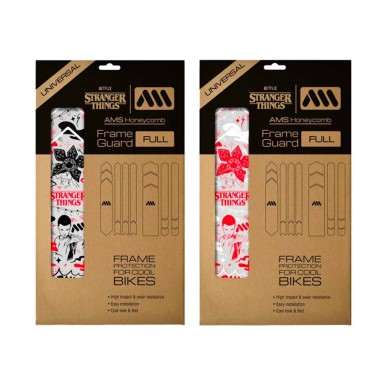All Mountain Style Kit protections de cadre Full 18 pièces - Stranger Things Upside Down - Purebike