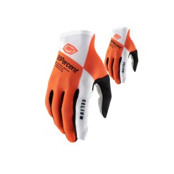 Gants Celium Orange Blanc
