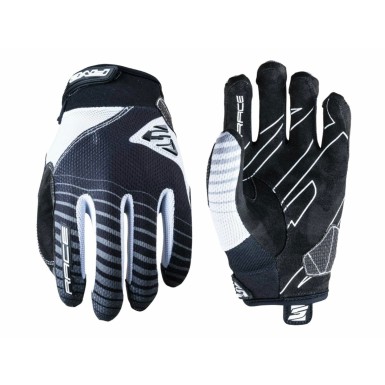 Kids' RACE KIDS Gloves Black/White