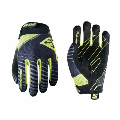 Kids' RACE KIDS Gloves Neon Yellow