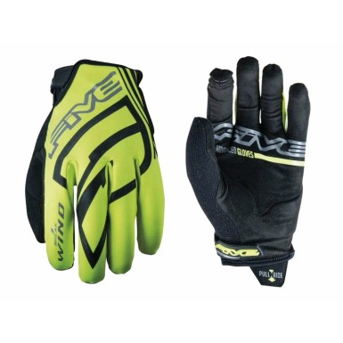 Guantes WB Windbreaker Amarillo flúor