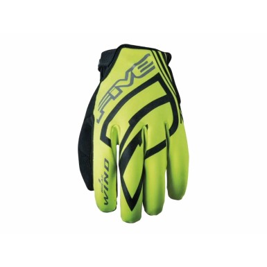 Guantes WB Windbreaker Amarillo flúor