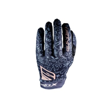 Guantes XR-LITE infantiles - TATTOO NEGRO/DORADO