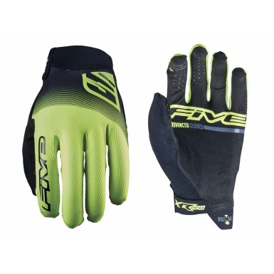 Guantes XR-Pro Negro/Amarillo flúor