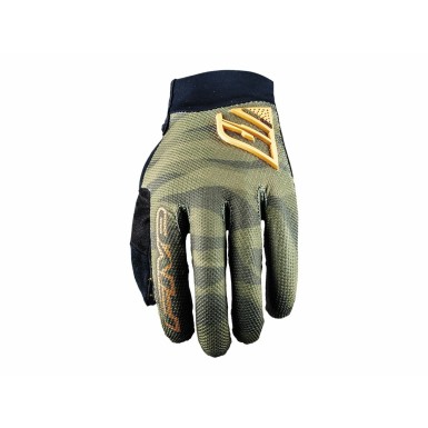 Guantes XR-Pro Azul caqui/Naranja flúor