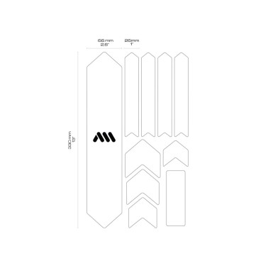 Kit protections de cadre Extra 10 pièces - Patriot