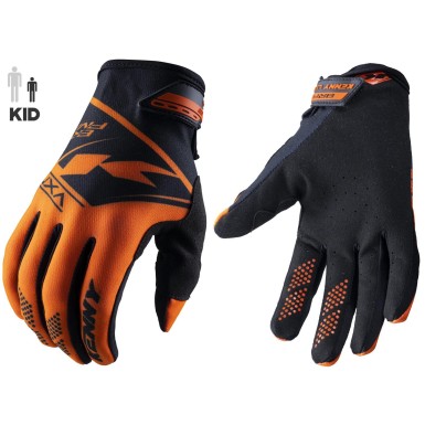 Guantes Brave infantiles naranjas