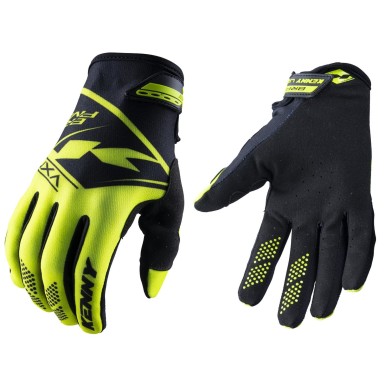 Guantes Brave amarillo flúor