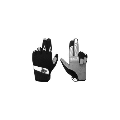 Guantes Rock negros y blancos