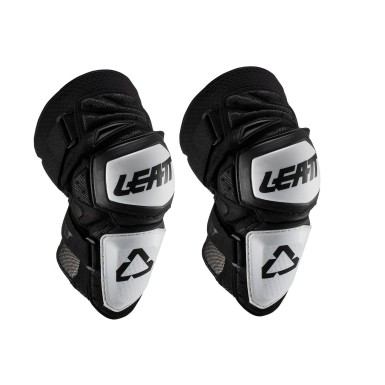 Leatt Genouillères Enduro Blanc / Noir - Purebike