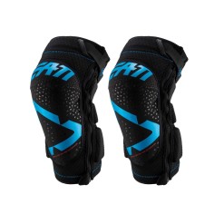 Leatt Genouillères 3DF 5.0 ZIP Bleu / Noir - Purebike
